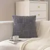 Almofada de Sofá de Pelúcia de Algodão Cor Sólida Transfronteiriça Almofada de Sofá Minimalista Moderna Decoração de Sala de Estar Almofada de Cabeceira
