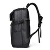 Mochila para Notebook, Mochila de Viagem Esportiva de Grande Capacidade com Separação Seca e Úmida, Mochila Multifuncional Expansível para Basquete