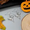 Joias Populares Transfronteiriças Atacado Presentes de Halloween Brincos de Morcego Horror Abóbora Caveira Brincos de Moda Europeia e Americana para Mulheres