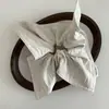 Pañuelo Cuadrado Grande de Tela Retro Color Sólido Simple Estilo Coreano, Lazo para el Cabello Cola de Caballo para Mujer, Elegante Accesorio para el Cabello de Nicho