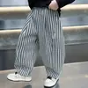 Roupas de Primavera e Outono para Meninos, Novidade Estilo 2026 Calças Casuais Largas e Estilosas para Crianças, Calças Compridas para Bebês Meninos