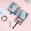 Caixa flutuante de filme PE floral estilo chinês, caixa de joias estilo gaveta estilo pintura a óleo, caixa de embalagem para pulseira, caixa de acessórios para presente
