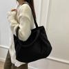 Bolsa de Hombro Informal de Gran Capacidad Transfronteriza Bolsa de Pana 2024 Nuevo Otoño e Invierno Bolso de Mano
