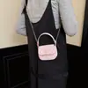 Bolsa de Mão Fashionável Chic Estilo Coreano Poá Personalidade Outono Bolsa Pequena Feminina 2026 Nova Chegada Nicho Chic Bolsa Transversal Feminina