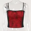 Top de tirantes de telaraña europeo y americano transfronterizo Sexy de encaje 2022 Nuevo Chaleco ajustado Chaleco de moda para mujer