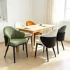 Silla de Comedor de Lujo Nórdico Ligero, Silla Sofá Simple para el Hogar, Silla con Respaldo para Sala de Estar, Silla de Ocio de Diseñador de Moda para Restaurante