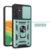 A capa de celular com janela deslizante Shun Jia é adequada para Samsung M34 5G suporte dois-em-um anti-queda A56 5G capa protetora