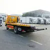 Camión de Remolque Azul de Placa Pesada de 8 Toneladas, Uno a Dos, Limpieza de Fallas, Vehículo de Reparación de Emergencia Fabricante