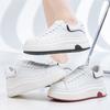 Tênis Brancos Mcqueen Personalizados para Mulheres, Novo Estilo Primavera 2026, Design Único, Sapatos Casuais Esportivos com Solado Grosso para Aumentar a Altura para Mulheres