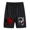 Pantalones cortos de playa Black Clover de comercio exterior, animación periférica, pantalones cortos de cinco puntos para hombres y mujeres