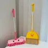 Juego de Escoba y Recogedor Infantil Mini Mopa Artefacto de Limpieza para Jardín de Infancia Juguete Aspiradora para Estimulación Infantil