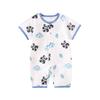 Primavera y verano delgado nuevo algodón manga corta enterizo delgado pijamas de bebé ropa de bebé ropa de aire acondicionado ropa infantil venta al por mayor