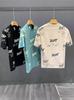 2025 Nueva Camiseta de Manga Corta para Hombre Verano Moda Coreana Suelta Versátil Manga Corta Camiseta Básica Marca de Moda Seda de Hielo Hombre