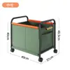 Carrinho de armazenamento rack brinquedo sundries cesto de armazenamento rack de armazenamento quarto sala de estar quatro rodas grande capacidade alargada móvel