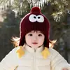 Toucas para Bebês, Toucas de Lã de Inverno para Meninos e Meninas, Toucas Grossas Quentes com Proteção para as Orelhas, Estilo Coreano Fofas à Prova de Vento para Uso Externo