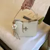 Bolsa Pequena Exquisita Super Popular para Mulheres, Novo Modelo 2026, Tendência de Moda de Verão de Alto Padrão, Bolsa de Ombro Transversal Estilo Balde