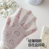 Meias de Verão Finas Brancas Femininas com Malha Vazada Estilo Ballet Laço Meia-Panturrilha Meias para Gestante Atacado