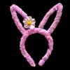 Diadema para el cabello 13 cm soporte de orejas de conejo no luminosa puesto de lugar escénico puesto callejero mercado nocturno superventas hombres y mujeres, viejos y jóvenes orejas de oso