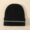 Gorro de Punto con Puño Reflectante de Seda Luminosa Acrílica, Estilo Nuevo Transfronterizo, Gorro Cálido de Otoño e Invierno, Gorro de Lana de Doble Capa