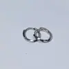 Pendientes de Aro Minimalistas Estilo Ins Moda de Nicho Versátiles Estilo Fresco Pendientes de Aro Pequeños Venta al por Mayor de Fábrica