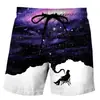 .Pantalones de Playa Sueltos para Hombre, Pantalones de Surf para Playa, Tendencia de Bañadores con Estampado de Humo Nuevo Verano 2022 Europeo y Americano