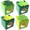 Decoración de Fiesta Temática Festival Irlandés Transfronterizo Caja de Dulces Trébol Caja de Regalo Caja de Regalo Venta al por Mayor Personalizado