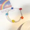 Pulsera Bohemia de Semillas de Flores Margaritas de Colores, Flores Pequeñas, Fresca y Dulce