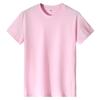 180g Algodão Penteado Gola Redonda Manga Curta Verão 17 Cores Casual Cor Sólida Camisa Promocional Camisa Cultural Camiseta Masculina Top