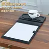 Clip para tablero de conferencias, tapete de cuero para mesa de hotel, clip para archivo, tapete para taza de negocios, tablero para escritura en el salón de recepción, sala de reuniones del gerente