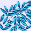 Rhinestones acrílicos con forma de gota de agua de 4*15 mm con base plana, sin agujeros, para fundas de teléfono DIY, ropa, zapatos, accesorios y decoraciones de manualidades