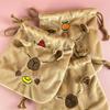 Adorable Peluche de Capibara Bolsillo con Cordón Lavable Papelería de Capibara Cibernético Bolsa de Almacenamiento Portátil de Gran Capacidad