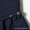 Aliexpress Roupa Feminina Transfronteiriça 2025 Novo Estilo Europeu e Americano Moda Xadrez Camadas Decorativas Vestido Curto 3067269