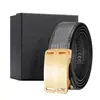 Cinturón Automático de Acero Inoxidable para Hombre, Estilo de Oficina de Alta Gama, Cinturón Negro de Primera Capa con Patrón de Ondas de Agua, Cinturón de Cintura al por Mayor