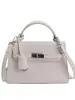 2026 Nova Moda Simples Retrô Bolsa Kelly para o Dia a Dia com um Toque de Luxo, Bolsa de Mão Transfronteiriça, Bolsa de Ombro e Bolsa Transversal para Mulheres