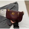 Bolsa de Ombro Tendência Estilo Coreano Feminina Nova Moda Primavera 2025 Bolsa de Ombro Casual Bolsa Transversal Feminina de Nicho de Alto Padrão