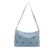 2026 Nova Bolsa Feminina Personalizada Grande Capacidade Versátil Bolsa de Ombro Único Moda Tendência Bolsa Transversal Casual Simples Estilo Preguiçoso