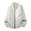 Jaqueta Americana de Primavera e Outono Estilo Novo Versão Coreana Solta Gola Baseball Tendência Masculina Marca Tendência Casual Bonita Jaqueta Top