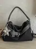Bolso de Axila Retro Casual de Alta Gama, Bolso de Hombro Rayado Versátil Casual, Bolso Cruzado de Tendencia con Diseño de Nicho