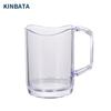 Taza de Cepillo de Dientes Simple Diaria para el Hogar Taza para Cepillar con Mango para el Hogar Taza de Cepillo de Dientes Transparente Creativa