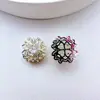 Cuentas Espaciadoras Geométricas de Color Zirconia de Colores Microincrustadas de Oro de 18 Quilates, Cuadradas Pequeñas, con Múltiples Agujeros, Accesorios para Pulseras y Collares DIY