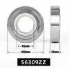 Acero Inoxidable Rodamiento Miniatura de Bolas de Surco Profundo Acero Inoxidable 420 S6300ZZ S6301ZZ S6302ZZ