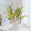 Simulación de Plantas Verdes y Paquete de Plantas Jarrón para el Hogar Hotel Boda Arreglo Floral Arreglo de Vegetación Decoración Flores Artificiales