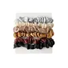 Venta Caliente Transfronteriza de Amazon Anillos para el Pelo de Intestino Delgado Banda para el Pelo Cuerda para Cola de Caballo Accesorios Simples para el Cabello traje Anillos para el Cabello Sading