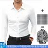 Camisa casual de manga larga de corte holgado con cuello de solapa, talla europea, estampada en 3D para hombre, estilo vintage