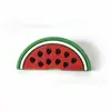 Cuentas de silicona de dibujos animados de la serie Fruit, cuentas de silicona de dibujos animados para bricolaje, cuentas de Loat, cuentas de bolígrafo de hilo, cuentas de silicona para joyería