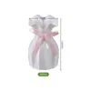 Jarrón decorativo de plástico estilo cerámica de imitación directo de fábrica, nuevo chino, PP, adornos para sala de estar, cubo de flores, jarrón de simulación al por mayor