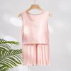 5 Yardas 90 kg Vestido Chaleco de Verano Color Sólido Cuello Redondo Sin Mangas Delgado Primavera y Otoño para Maternidad Ropa para el Hogar para Mujeres Postparto