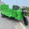 Caminhão de Lixo Elétrico Veículo de Saneamento Triciclo Lixeira Transporte Transferência Quatro-Seis Lixeiras Propriedade Comunitária Rua
