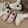 Zapatillas, zapatos planos, moda 2026, estilo retro, nueva colección de otoño, zapatos de trabajo para mujer, con cordones, detalle de lazo, zapatillas de entrenamiento alemanas, cierre de velcro
