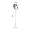 Cuchillo para carne y tenedor de acero inoxidable 304L martillado con impuestos incluidos, cuchara redonda para sopa, tenedor para ensalada doméstico transfronterizo para hotel, cuchara para servir